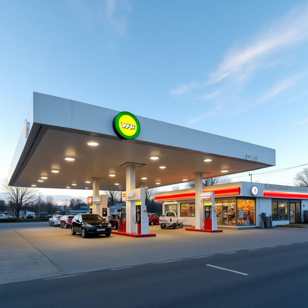 Estación de servicio YPF